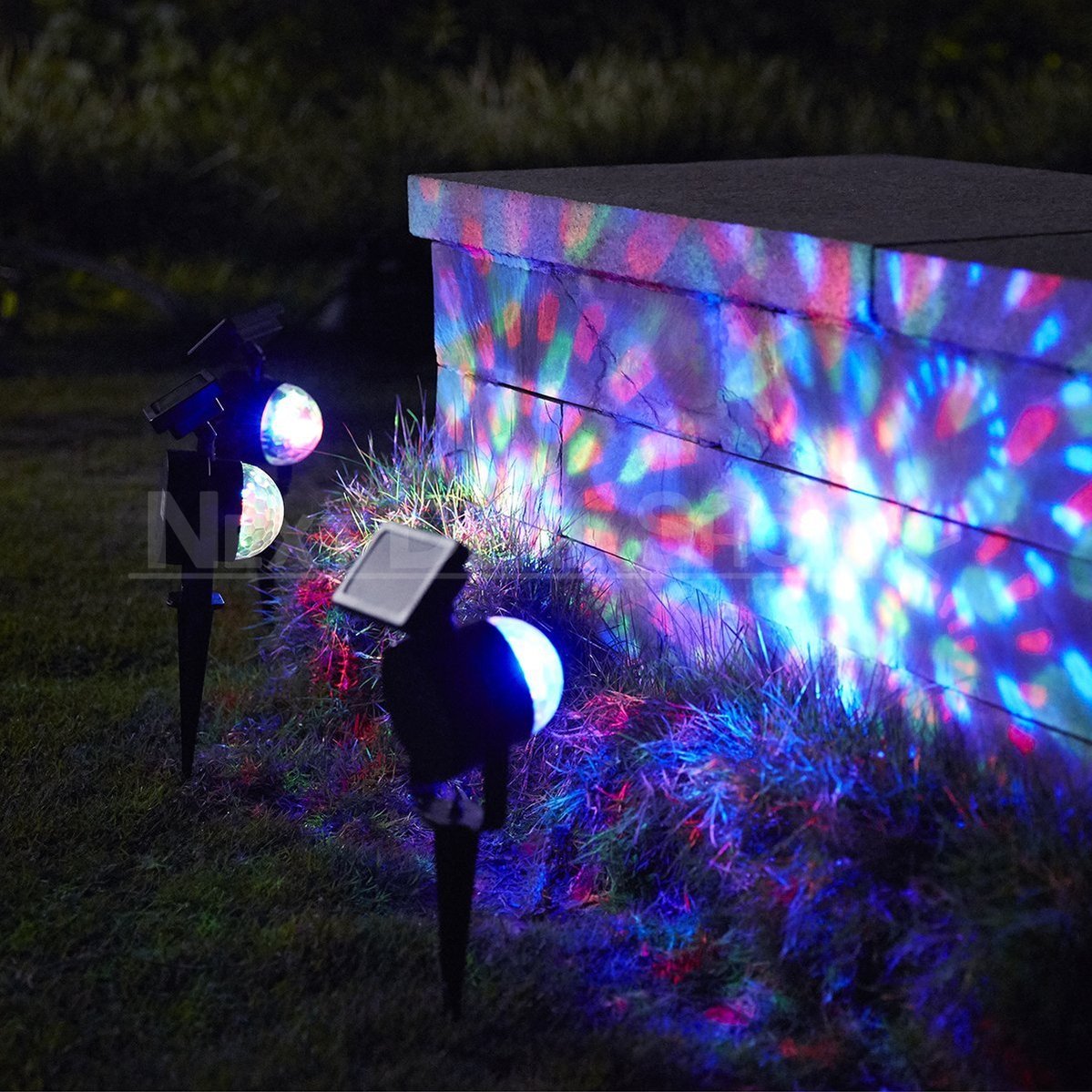 Skorter | Battery-operated multi-color LED rotating projector light