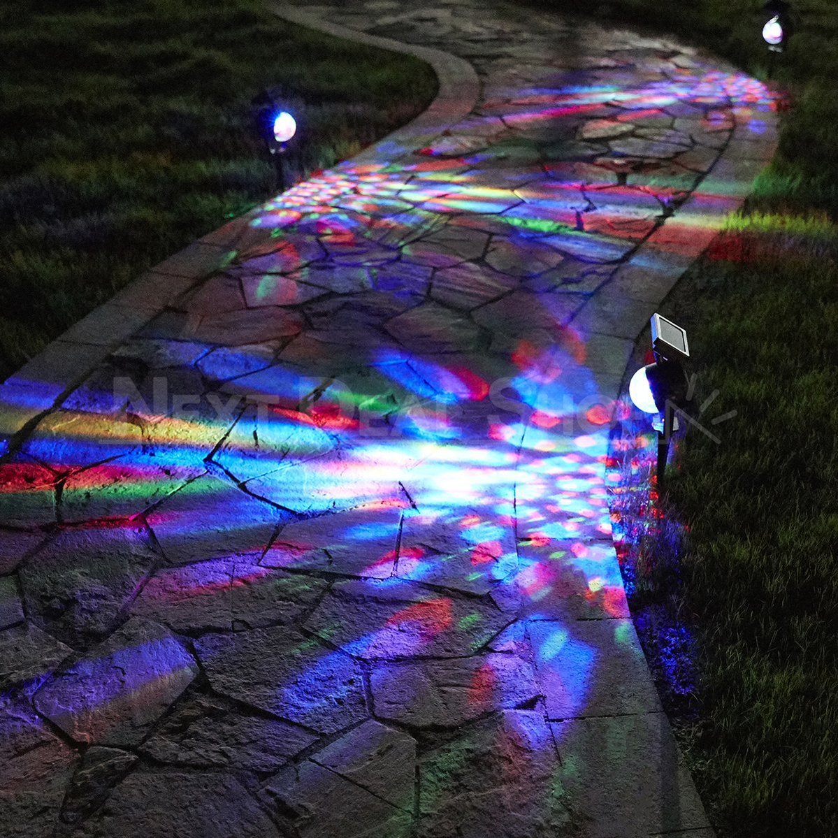 Skorter | Battery-operated multi-color LED rotating projector light