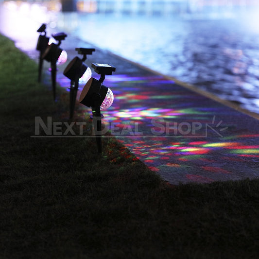 Skorter | Battery-operated multi-color LED rotating projector light