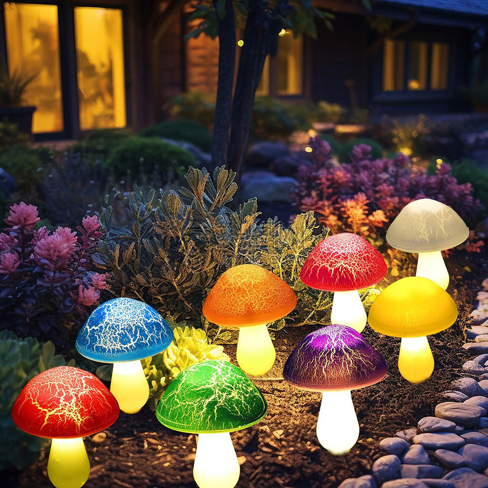 Skorter | Solar-powered mushroom garden stake light