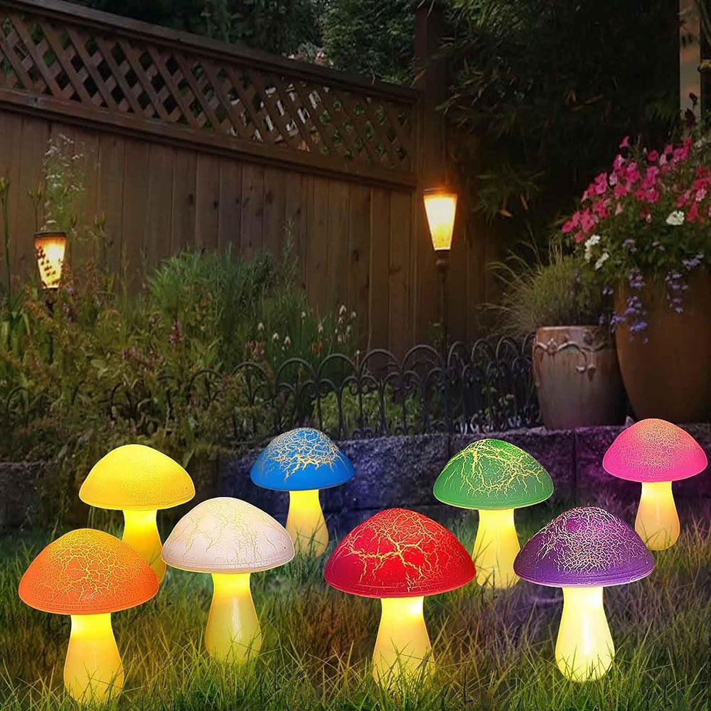 Skorter | Solar-powered mushroom garden stake light