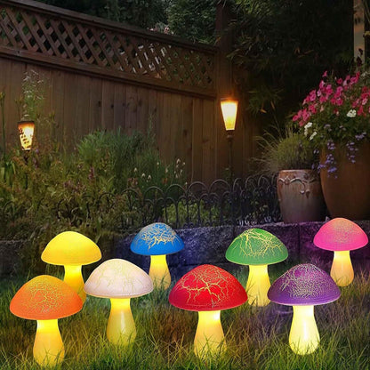 Skorter | Solar-powered mushroom garden stake light
