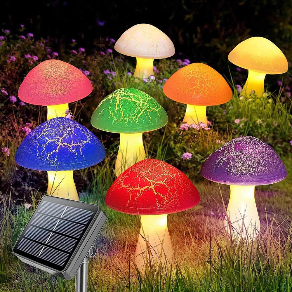 Skorter | Solar-powered mushroom garden stake light