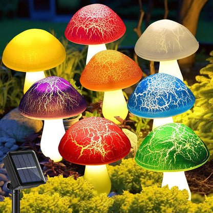 Skorter | Solar-powered mushroom garden stake light