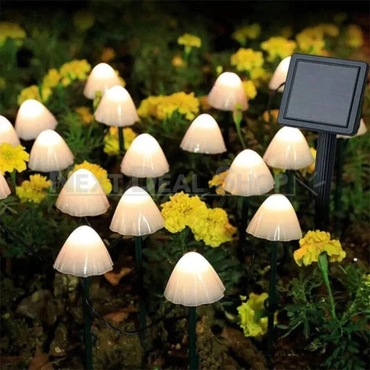Skorter | Solar Energy Mushroom Outdoor Light Strings