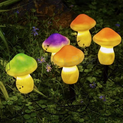 Skorter | Solar powered mushroom stake light