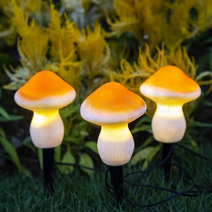 Skorter | Solar powered mushroom stake light