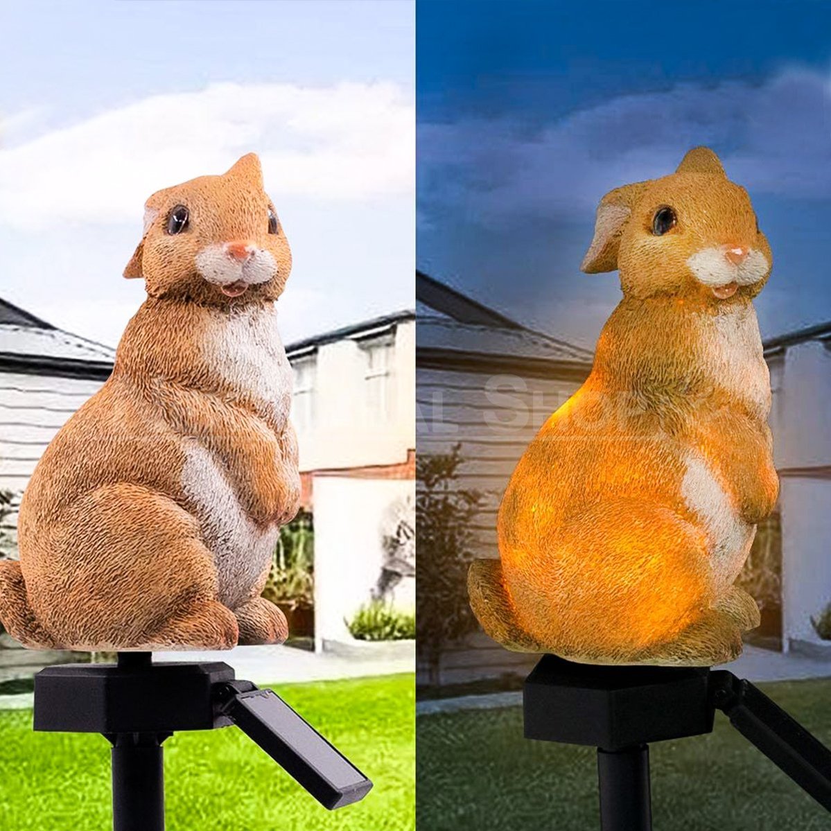 Skorter | Solar Powered Rabbit Garden Stake Light