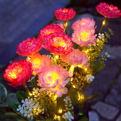 Skorter | Solar Powered Snow Lotus Flower Stake Light