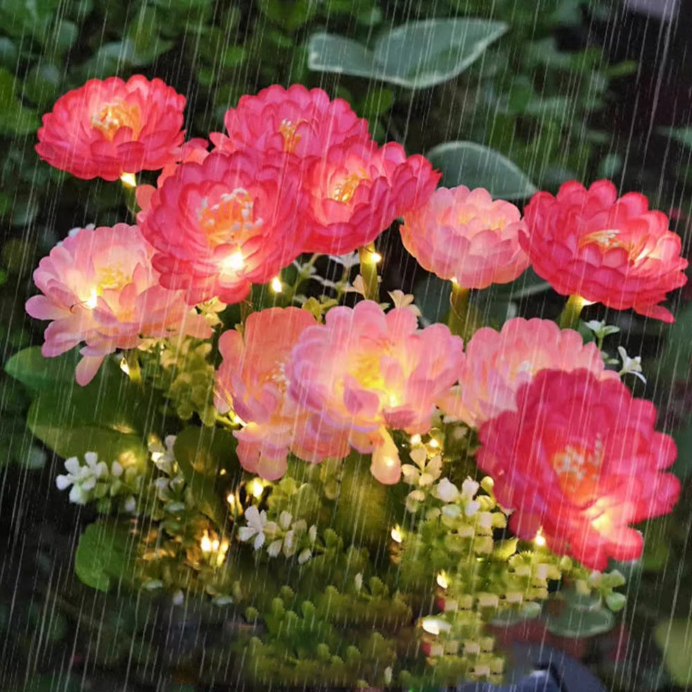 Skorter | Solar Powered Snow Lotus Flower Stake Light