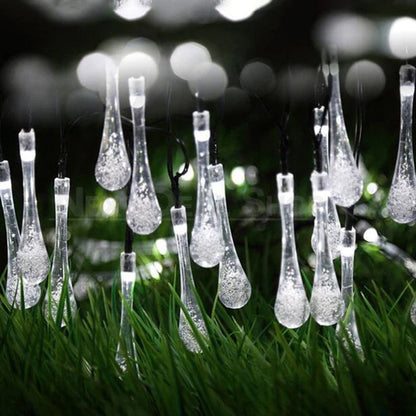 Skorter | Solar Powered Tear Shaped Light String