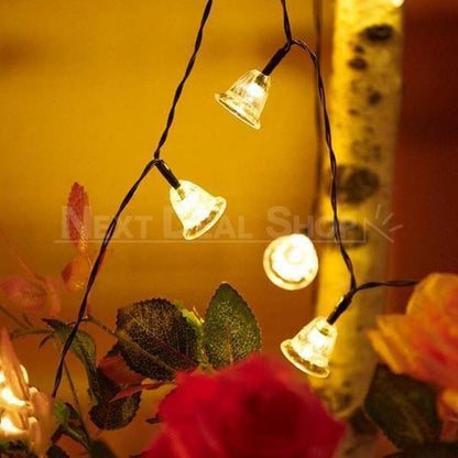 Skorter | Solar-powered warm white jingle bell spotlights