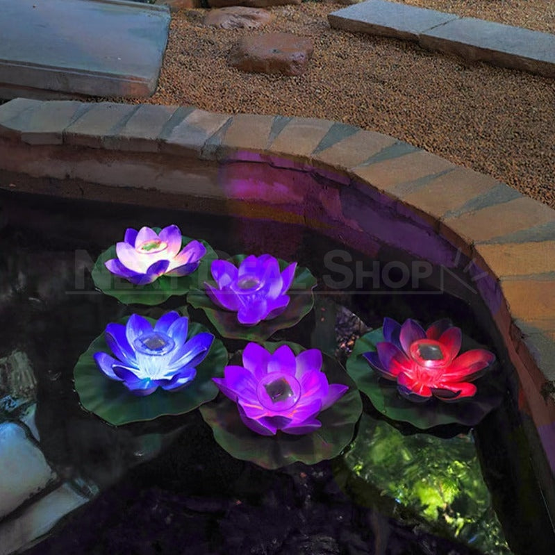 Skorter | Solar-powered Zen-garden Water Lily Floating Light