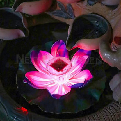 Skorter | Solar-powered Zen-garden Water Lily Floating Light