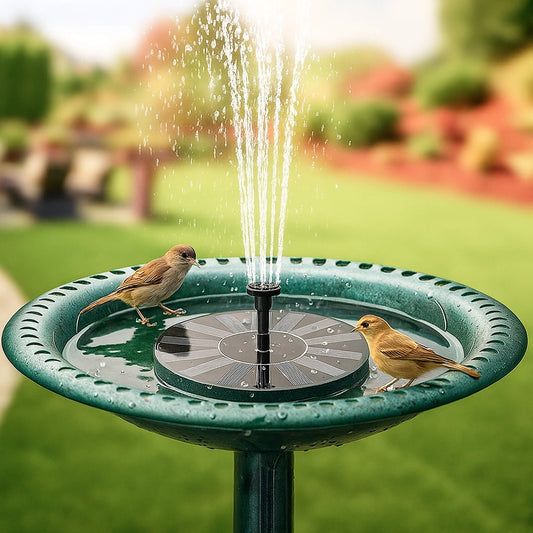 Skorter | Solar-Powered Water Fountain | Effortless Installation & Multiple Spray Patterns for Garden Ponds and Birdbaths