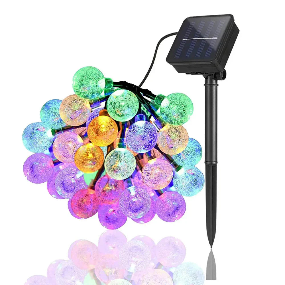 Skorter | Solaria Outdoor Solar Fairy Lights – Waterproof LED Garden String Lights (9.5m)