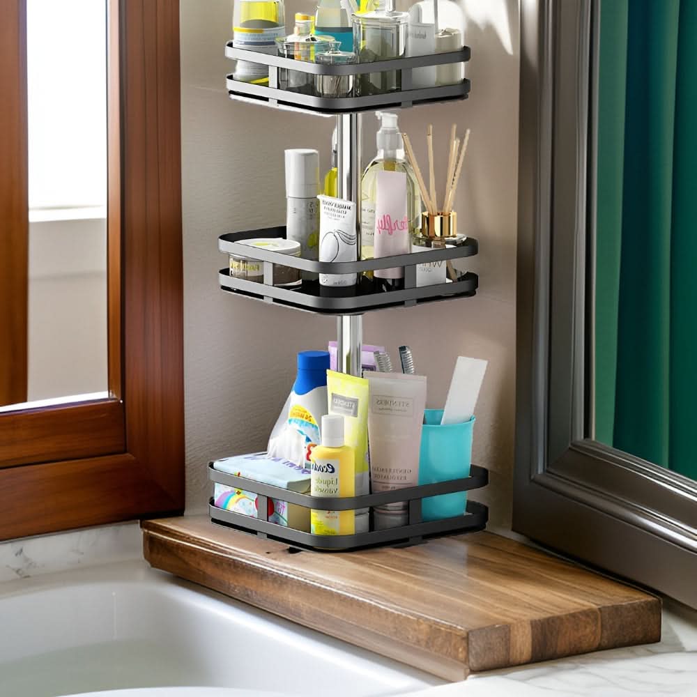 Skorter | 360° Rotating Spice Rack Organizer for Countertop