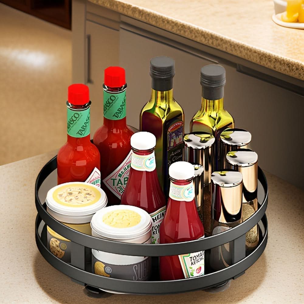 Skorter | 360° Rotating Spice Rack Organizer for Countertop