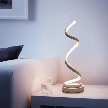 Skorter | Modern Spiral LED Table Lamp