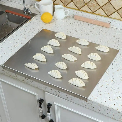 Skorter | Stainless Steel Chopping Board | Hygienic, Non-Slip Design for Efficient Food Prep and Easy Cleaning