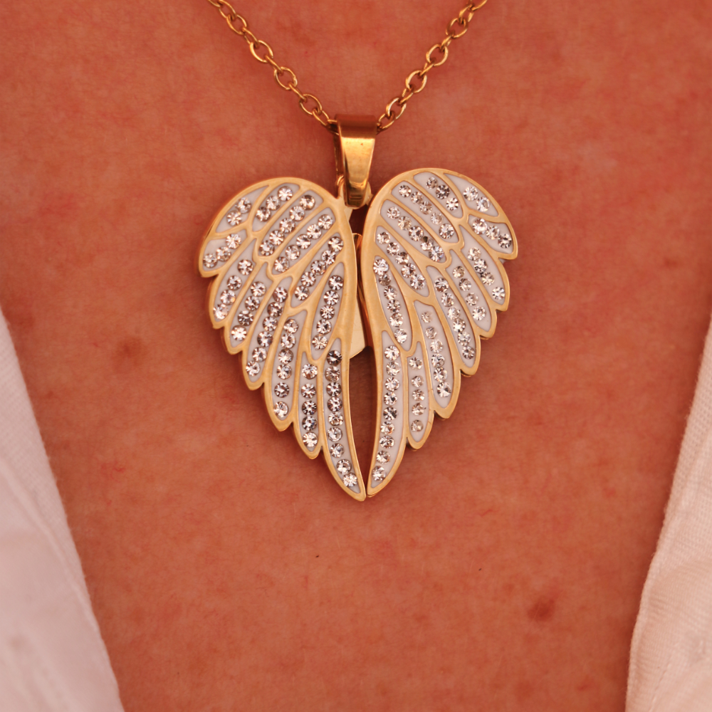 Skorter | Engelenhart Necklace – Refined Jewelry with Engraving in Gold or Silver