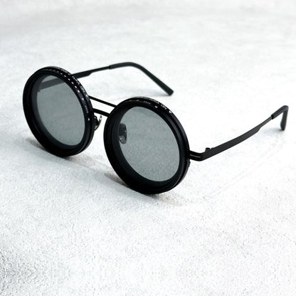 Skorter | VisionRound Polarized Sunglasses – Unisex Retro Design with Adjustable Light Filter