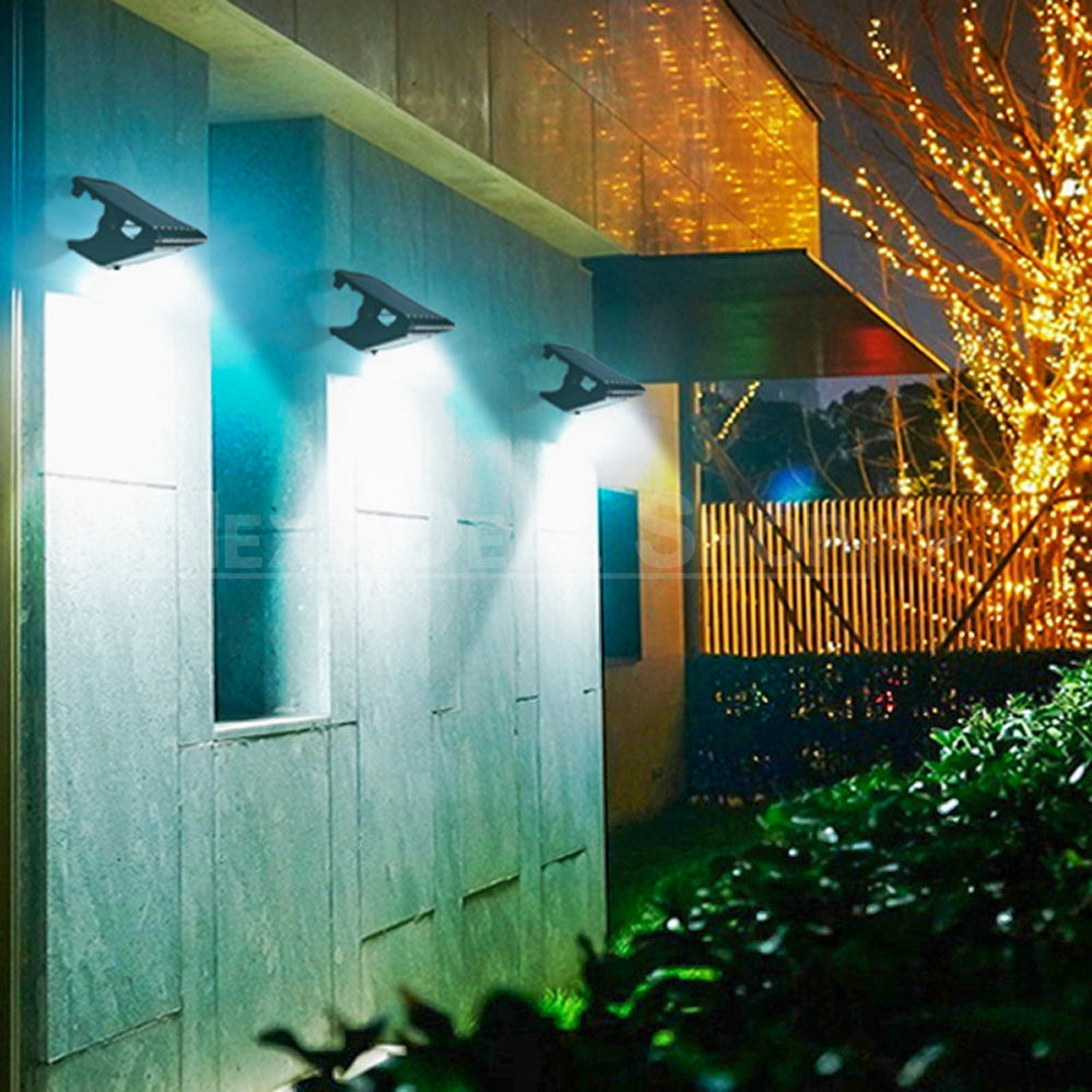 Skorter | Super Bright 45 LEDs Solar Energy Motion Sensor Clamp Lamp