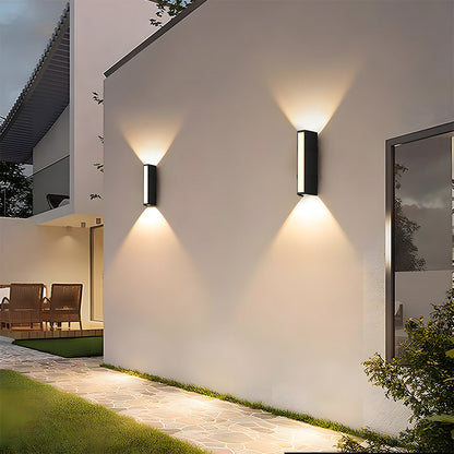 Skorter | Ultra-Bright Outdoor LED Wall Light – Modern Waterproof Up & Down Design for Garden, Patio & Entryways