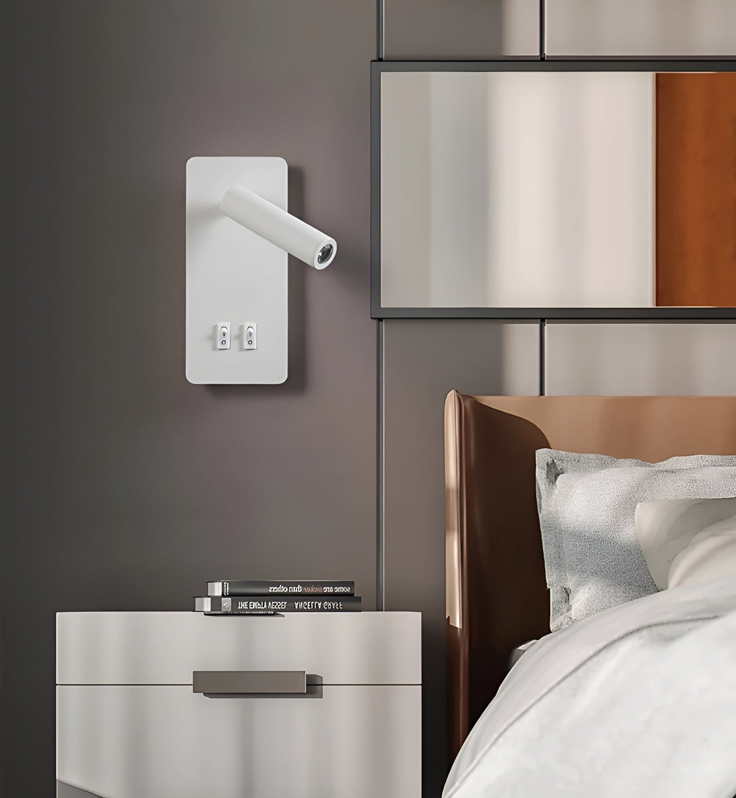 Skorter | Swivel330 | Minimalist Cylinder Wall Light – Adjustable 330° Rotating LED Sconce