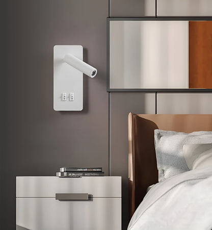 Skorter | Swivel330 | Minimalist Cylinder Wall Light – Adjustable 330° Rotating LED Sconce