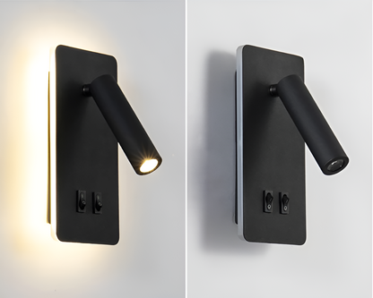 Skorter | Swivel330 | Minimalist Cylinder Wall Light – Adjustable 330° Rotating LED Sconce