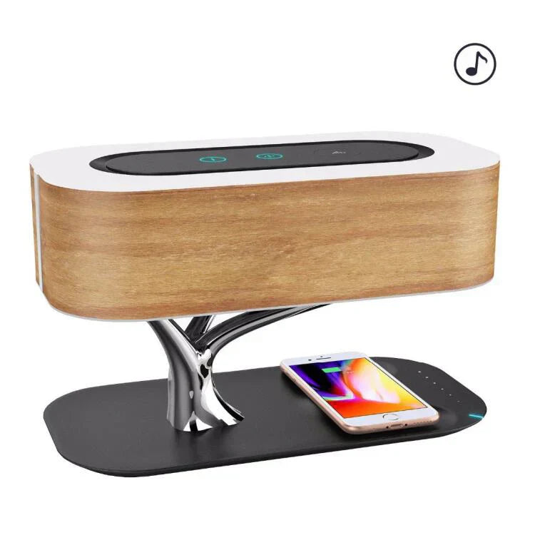 Skorter | Table lamp with speaker and wireless charger