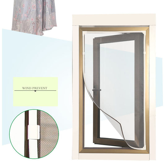 Skorter | DIY window with magnetic screen