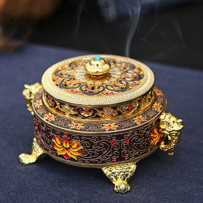 Skorter | All-metal incense holder incense burner home indoor aromatic creative tea ceremony ornaments