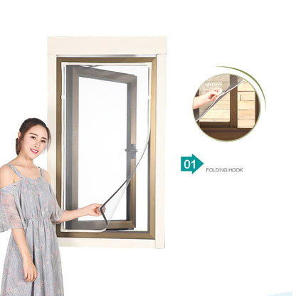 Skorter | DIY window with magnetic screen