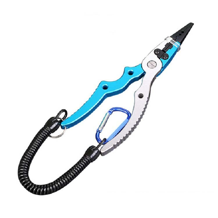 Skorter | Fish Control Fish Catch Fish Lure Clamp Fish Pliers, Style:Luya Pliers(Blue)
