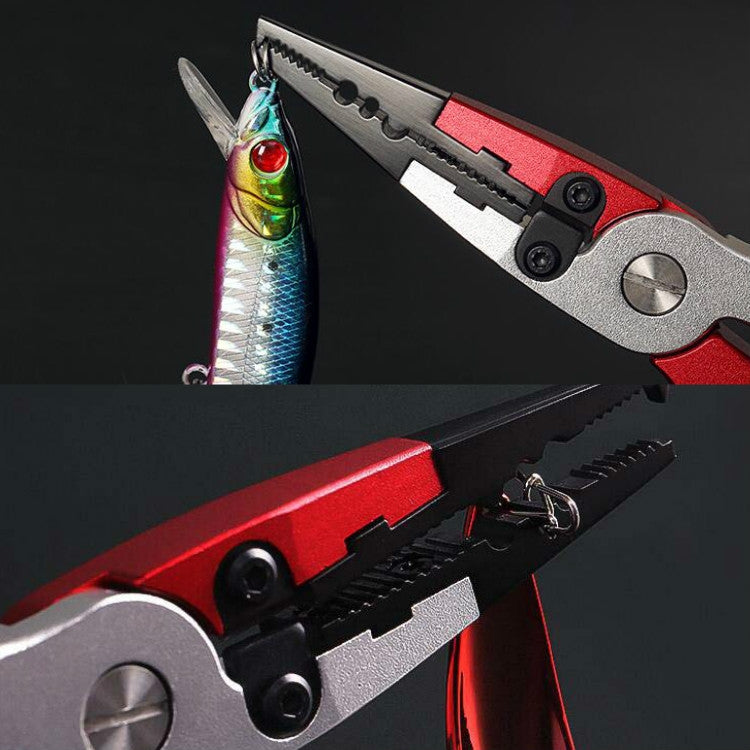 Skorter | Fish Control Fish Catch Fish Lure Clamp Fish Pliers, Style:Luya Pliers(Red)