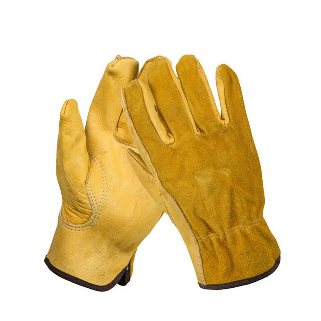 Skorter | 2 Pairs Motorcycle Gloves Riding Gloves Garden Labor Protection Safety Gloves, SIZE:XL