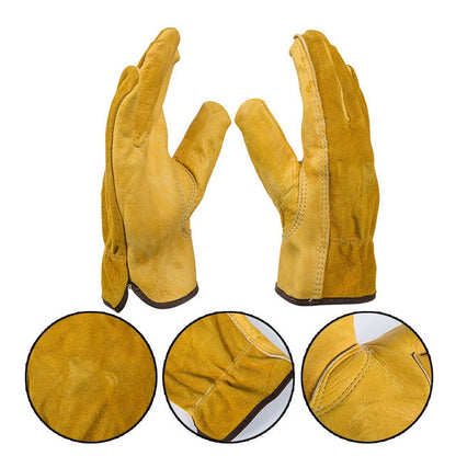 Skorter | 2 Pairs Motorcycle Gloves Riding Gloves Garden Labor Protection Safety Gloves, SIZE:XL