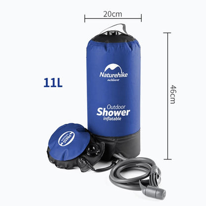 Skorter | 11L Outdoor Camping Hiking PVC Portable Take a Shower Water Tank Water Bag Shower