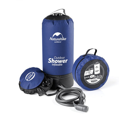 Skorter | 11L Outdoor Camping Hiking PVC Portable Take a Shower Water Tank Water Bag Shower