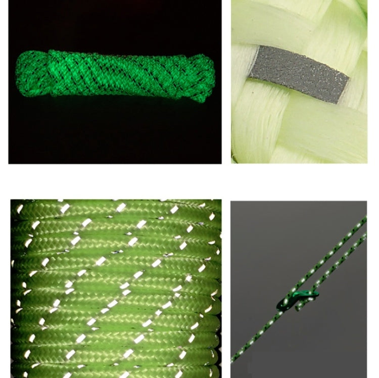 Skorter | 5mm Diameter Reflective String Windproof Tent Rope Line Camping Rope Reflective Tent Ropes