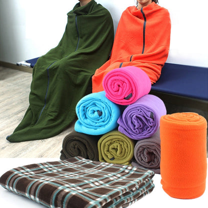 Skorter | Outdoor Fleece Sleeping Bag Camping Trip Air Conditioner Dirty Sleeping Bag Separated