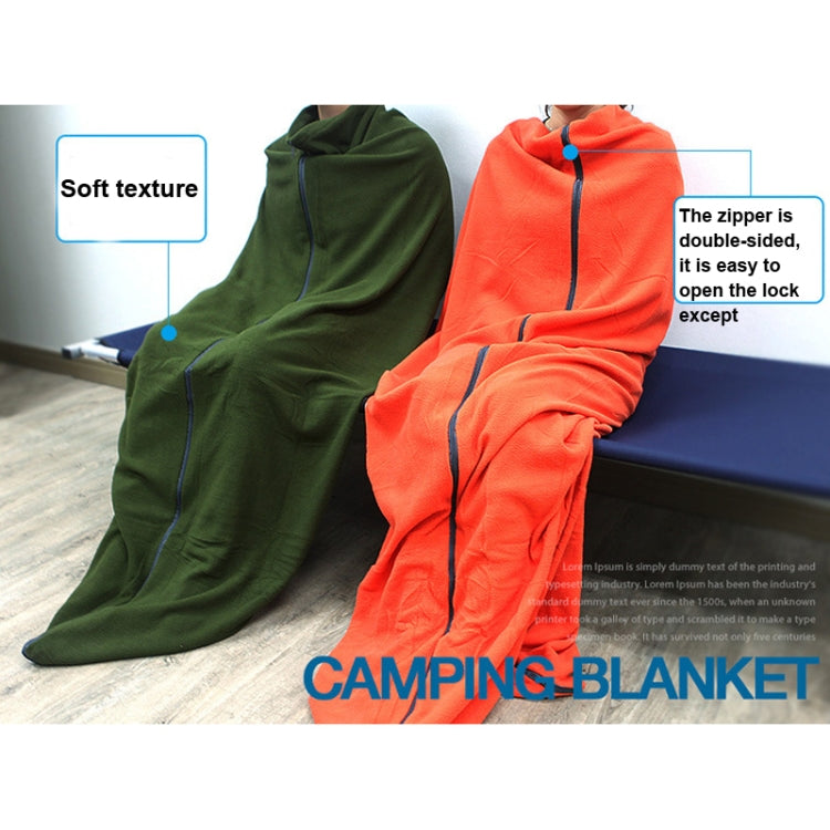 Skorter | Outdoor Fleece Sleeping Bag Camping Trip Air Conditioner Dirty Sleeping Bag Separated