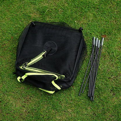 Skorter | Outdoor Folding Drying Net Four-Layer Storage Basket Storage Basket Camping Drying Fish Drying Net Rack Hanging Basket(Green)