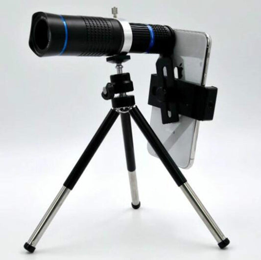 Skorter | Universal 20 Times Mobile Phone Telephoto Lens Monocular Live Broadcast HD 4K No Vignetting Lens