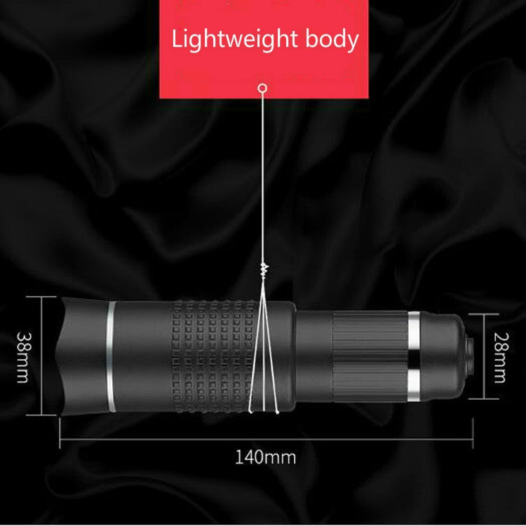 Skorter | Universal 20 Times Mobile Phone Telephoto Lens Monocular Live Broadcast HD 4K No Vignetting Lens
