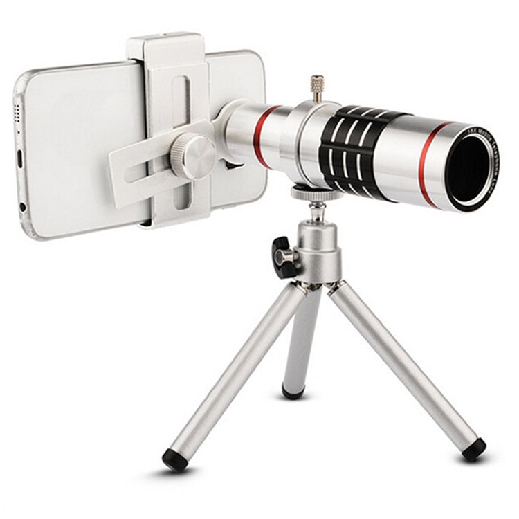 Skorter | Outdoor Telescope Mobile Phone Accessories Shooting Telephoto Lens with Universal Metal Clip( 18X)