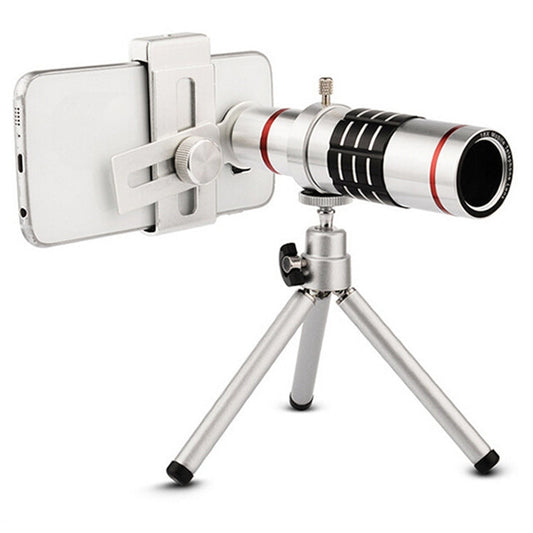Skorter | Outdoor Telescope Mobile Phone Accessories Shooting Telephoto Lens with Universal Metal Clip( 18X)