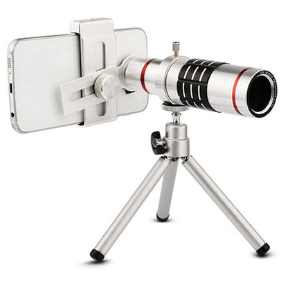 Skorter | Outdoor Telescope Mobile Phone Accessories Shooting Telephoto Lens with Universal Metal Clip( 18X)